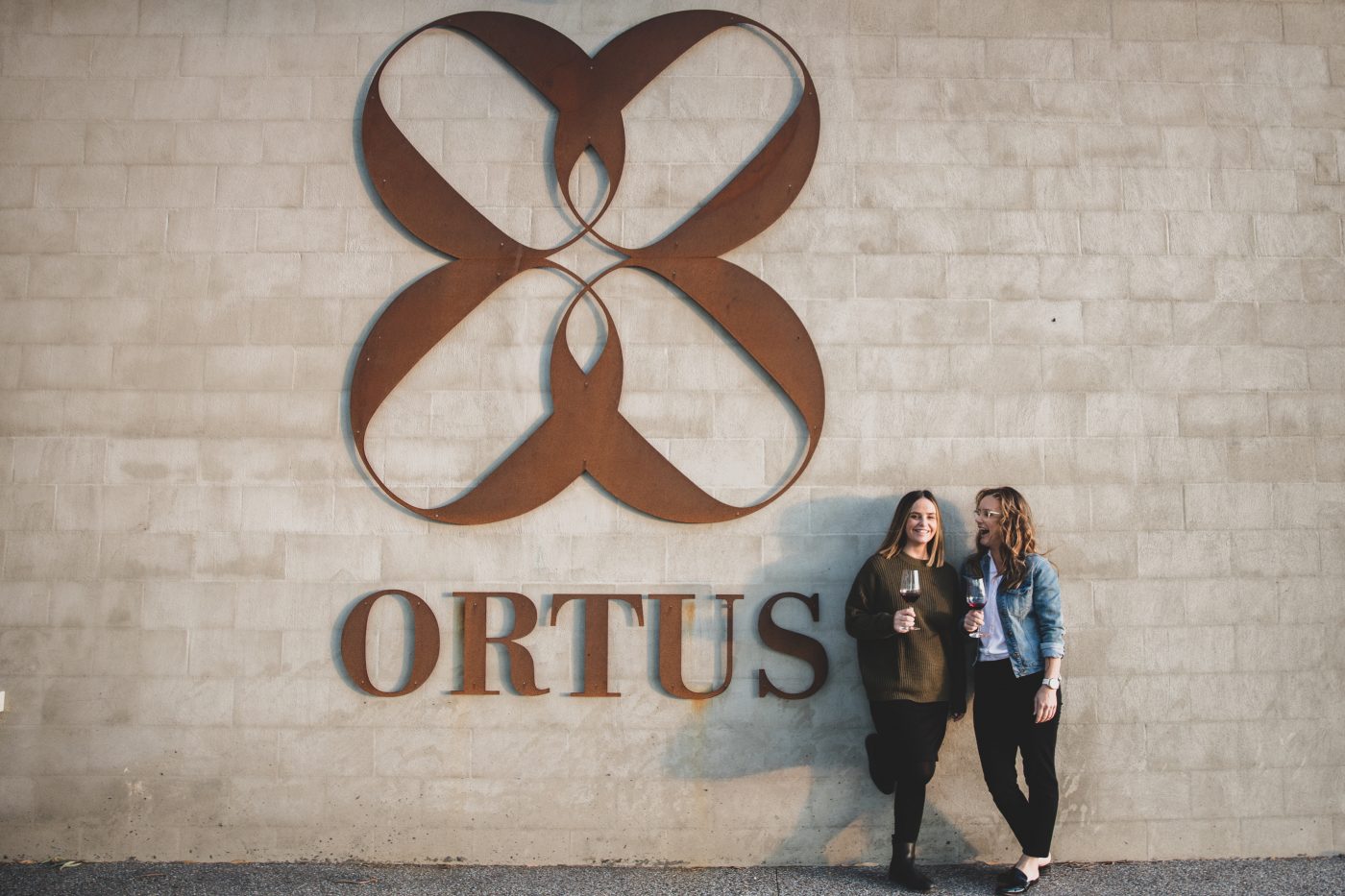 women with ortus wines 
